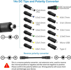 3V ~ 24V 3A 72W Power Supply Adjustable DC 3V 5V 6V 9V 12V 15V 16V 18V 19V 20V 2