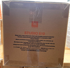 JBL Studio 610 5.25″ 2-way Wall Mountable Surround Loudspeaker Dark Wood (Pair)