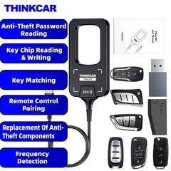 THINKCAR TKEY101 Car Key Programmer Universal Equipment with 6 Unit Remote Keys
