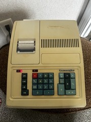 Burroughs C2259 Desktop Calculator with Printer. Tested and Working Approx 1976