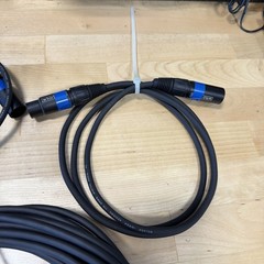 Monster cable , whirlwind unbranded XLR MICROPHONE CABLE, LOT OF 9