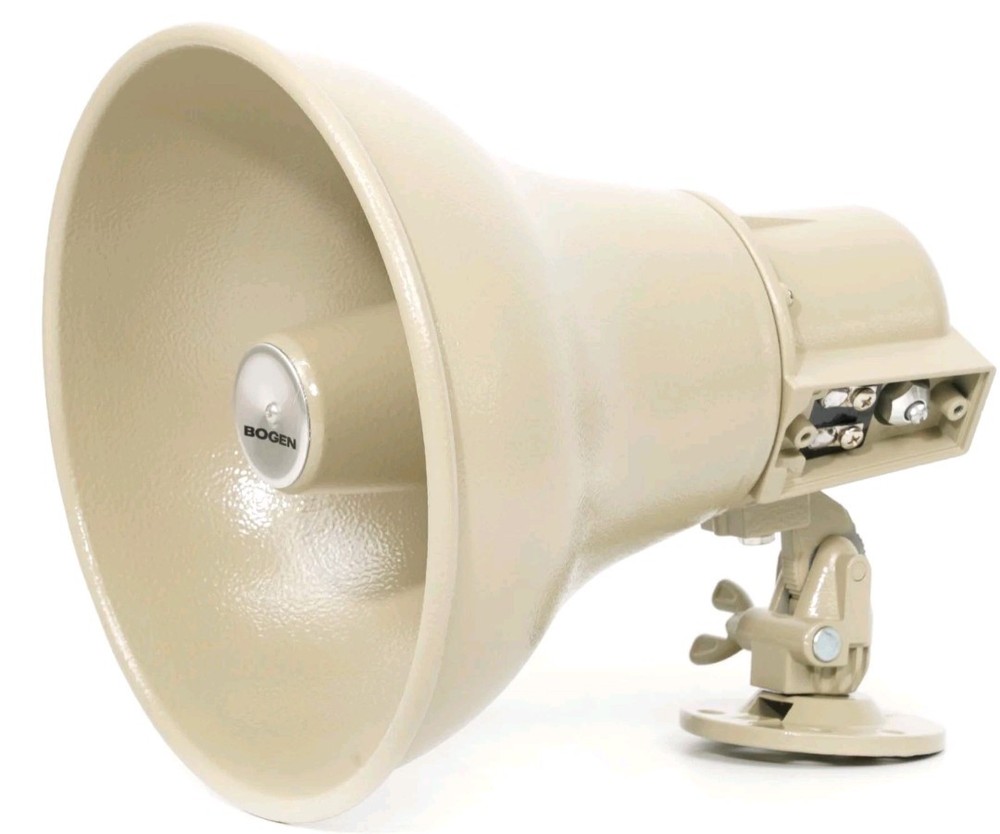 NEW Bogen SPT15A 15W Reentrant Paging Horn Loudspeaker 25V 70V Amplifier Speaker