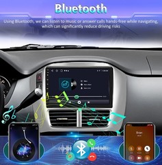 Apple CarPlay For Honda Pilot 2006-2008 Car Radio Stereo GPS Navi Android 15 BT