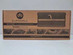 DB Drive EX5K 5000W Class D Monoblock Amplifier – Used, Tested & Working