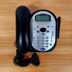 AT&T Corded Telephone Answering System Model 1487 TESTED w/ Pwr. Adapter, Manual