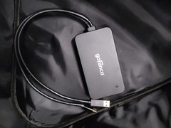 gofanco mDPDock (Mini DisplayPort Video Dock with USB 3.0 LAN Hub – Black)