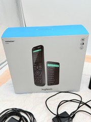 Logitech Harmony Elite Hub and Remote Control with Cradle and Accessories
