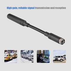 24 cm AT22 5.2dBi 144/430 Goose Tube Brass Tactica Antenna SMA F Interface