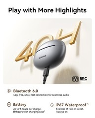 Baseus Open Ear Clip-On Headphones Hi-Res LDAC & HiFi4 Earbuds MC1 Pro