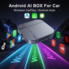 Android Dual WiFi 32GB Wireless TV Movie Video Streaming AI Box CarPlay Adapter