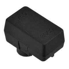 300 Ohm to 75 Ohm F Coaxial Cable Flat Wire Antenna Adapter Matching Transformer