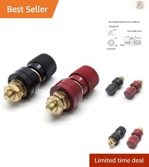 Corrosion-Resistant 5/16” Screw-Mount Battery Terminals – Easy Installation