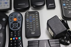 Mixed Electronics Lot Remotes Coverter Box Routers Alarm Clock Untested Read Des