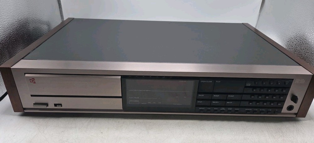 Kyocera DA-510cx CD Compact Disc Player Tested Working EUC 80s
