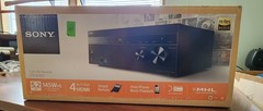 Sony STR-DH550 5.2-Ch A/V Receiver 145W 4 HDMI In 1 Out 4K Black