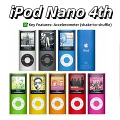 New Apple iPod Nano 3rd 4th 5th 6th 7th Gen -All colors （Sealed）Fast Shipping