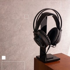 US 1-2 Pack Headset Headphone Stand Acrylic Universal Earphone Holder Orgainizer