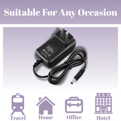 AC Adapter DC 4.5V 500mA Power Supply Charger US Plug 5.5mm x 2.1mm