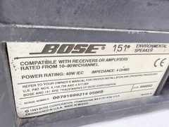 Bose 151 Indoor Outdoor Extreme Weather Proof Speaker Pair Tested Working !