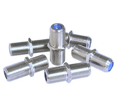 RG6 RG59 F-Type Female to Female Coaxial Coupler F81 Barrel Coax Adapter – LOT