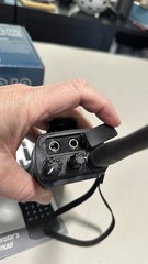 Sporty’s PJ2 Aviation Comm Radio with Rechargeable Battery & Charger Stand