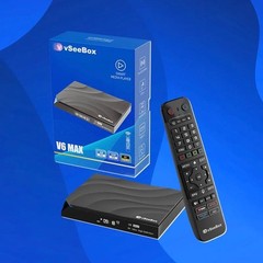 VSeeBox V6 Max Android TV Box 64GB Storage | Brand New | Ships Fast