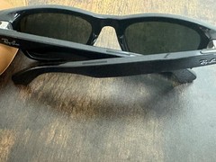Ray-Ban Meta Wayfarer RW4008 601/71 53mm AI Glasses Shiny Black