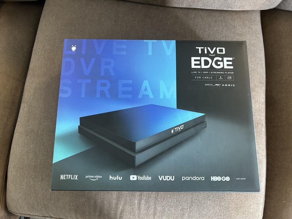 TIVO EDGE DVR Cable Recording Live TV and Streaming with LIFETIME SERVICE 2tb