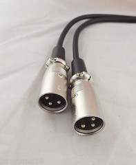 1x Premium XLR Female Jack To 2 XLR Male Plug Mic Audio Cable Adapter 1.5Ft 0.5M