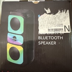 Proscan Portable Led Light Up Bluetooth Speaker NEW In Original Sealed Box