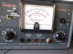 PAIR 0.005 uf 3KVAC ~ 5000 VDC ELMAG NOS QUAD PAPER IN OIL CAPACITOR 5%