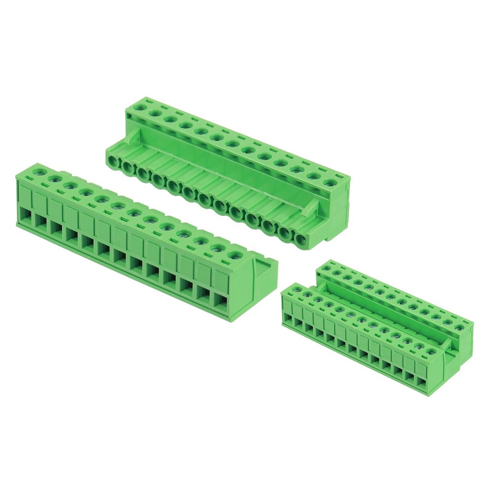 MECCANIXITY 13 Pin 5mm 0.2 Inch Pitch PCB Mount Screw Terminal Block Connecto…