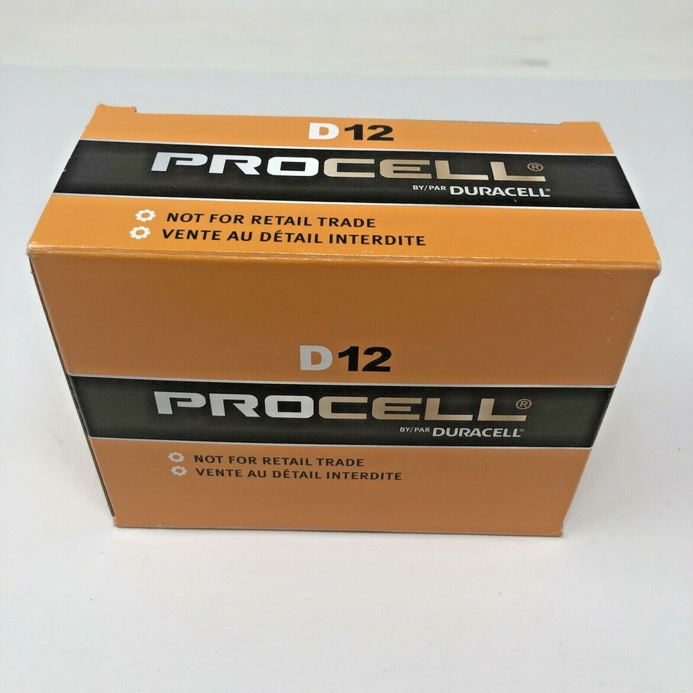 NEW 12pack Duracell D12 Batteries D Type 1.5V