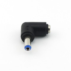 10x DC Power 5.5x 2.5mm Female To 5.5 x 2.1mm Male Right Angle Adapter Connector