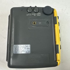 Sony Sports Walkman WM-SXF39 FM AM Radio Cassette Player Tested/Works Yellow