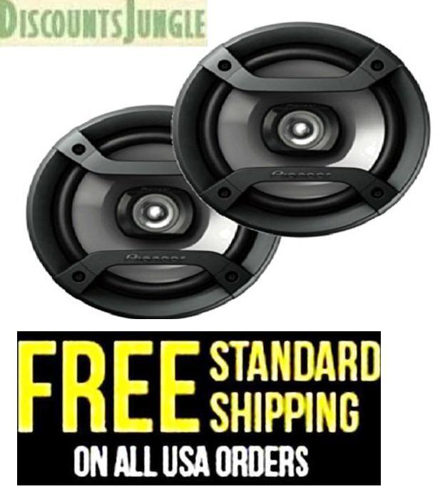 Pioneer TS-165P 6.5″ Inch 2-Way Car Audio Speakers Peak: 200 Watts TS-F1634R