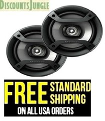 Pioneer TS-165P 6.5″ Inch 2-Way Car Audio Speakers Peak: 200 Watts TS-F1634R
