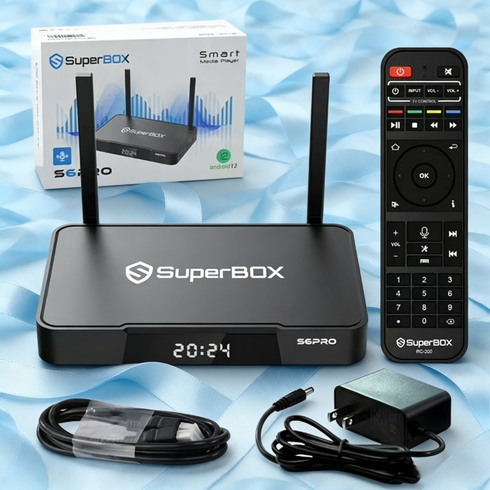 SuperBox S6 Pro Authorized Seller | 24/7 Tech Support | Free Same Day Shipping