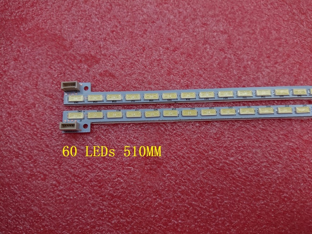 2 PCS LED strip compatible for 74.46P06.001-4-DX1 STA460A92/93 T460HVD01.0