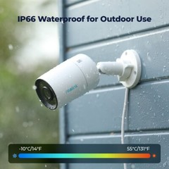 REOLINK CX410 2K 4MP PoE Security Camera F1.0 Aperture Color Night Vision Light