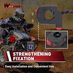 7/8″ 22mm Handlebar 2 Function Right Start Switch Replacement for 125cc ATV 4 Wh