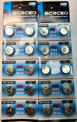 20 PACK LR44 ALK. BATTERY (EXP 12/30) AG13 357A L1154 PX76A V13GA KA US SELLER