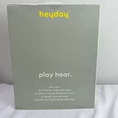 Heyday Wireless Bluetooth 5.4 Over-Ear Headphones Purple Up to 40 Hours Playback