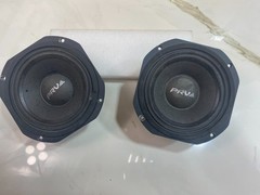 PRV Audio 6MR500NDY4 250W 6 inch Mid-Range Speakers Black Harley Waterproof