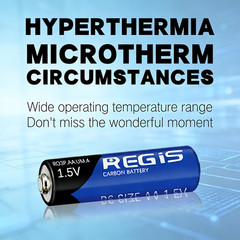 20-Pack AA High-Performance Carbon Batteries, 1.5 Volt，Durable, high capacity.