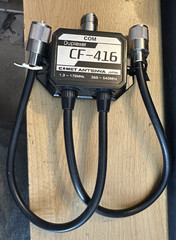 USED WORKING Comet CF-416 Duplexer 1.3–170MHz / 350–540MHz TESTED CLEAN