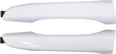 Front Driver and Passenger Side Exterior Door Handle White for Hyundai