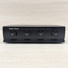 RadioShack 40-137 4-Way High Power Stereo Speaker Control Center Selector Switch
