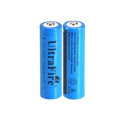 4pcs 14500 Battery 3.7V UltraFire 1800mAH Li-ion Rechargeable Batteries USA