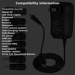 30W AC/DC Adapter with Smart Protection – Perfect for Home and Travel